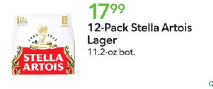 12-Pack Stella Artois Lager