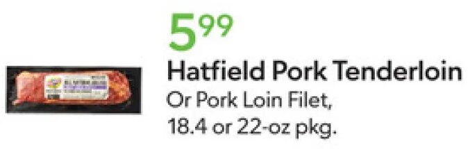 Hatfield Pork Tenderloin