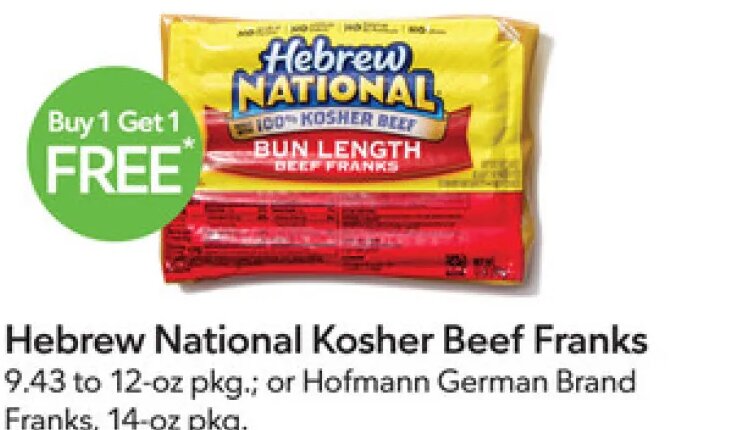 Hebrew National Kosher Beef Franks