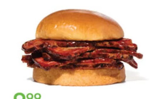 Publix Stacked Brisket Sandwich