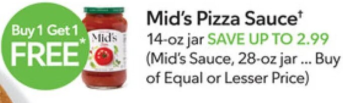 Mid's Pizza Sauce