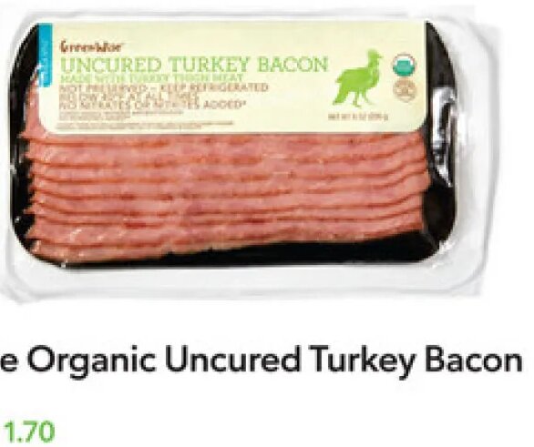 GreenWise Organic Uncured Turkey Bacon