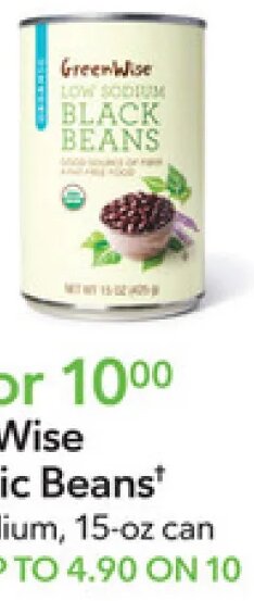 GreenWise Organic Beans