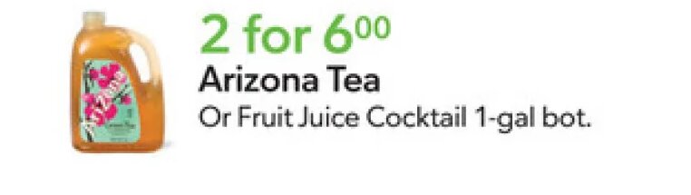 Arizona Tea at Publix