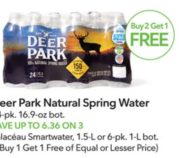 Deer Park Natural Spring Water