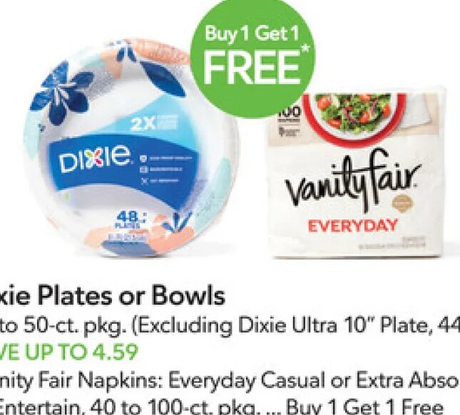 Dixie Plates or Bowls