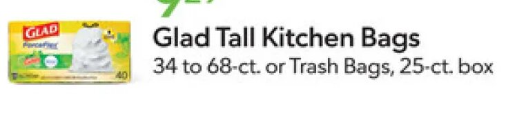 Glad Tall Kitchen Bags