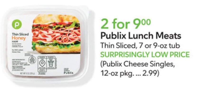 Publix Lunch Meats at Publix