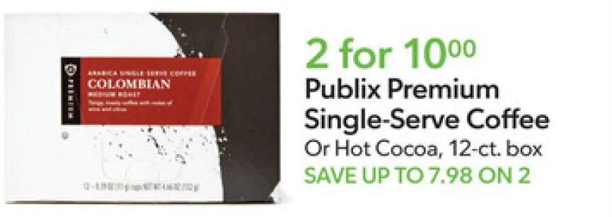 Publix Premium Single-Serve Coffee at Publix