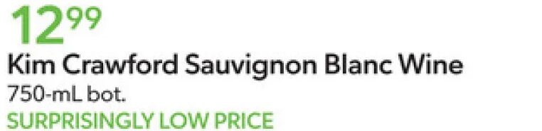 Kim Crawford Sauvignon Blanc Wine at Publix