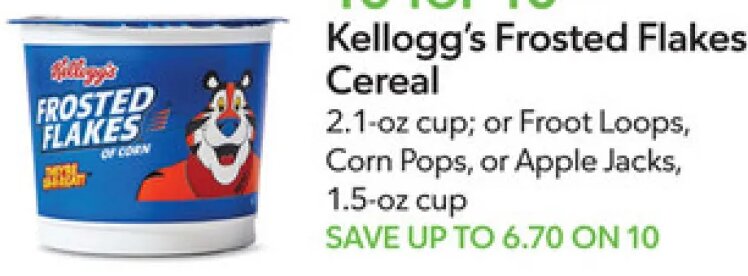 Kellogg's Frosted Flakes Cereal at Publix