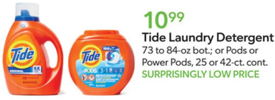 Tide Laundry Detergent at Publix
