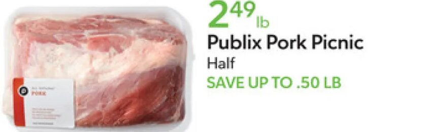Publix Pork Picnic at Publix