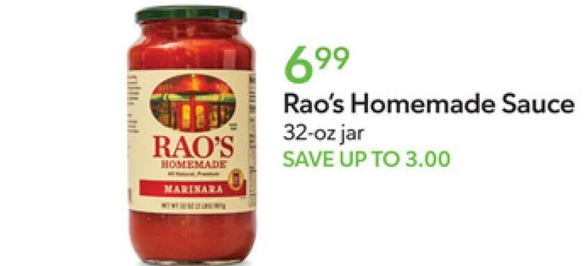 Rao's Homemade Sauce