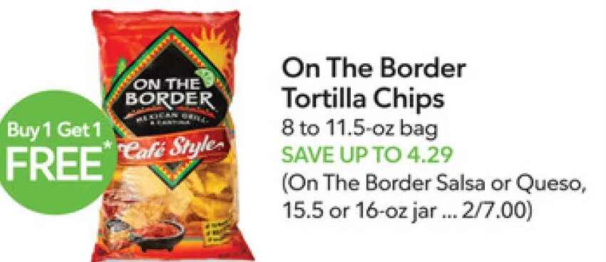 On The Border Tortilla Chips