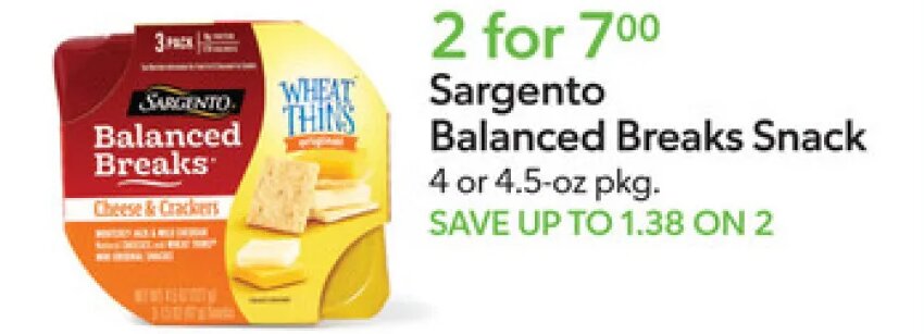 Sargento Balanced Breaks Snack at Publix