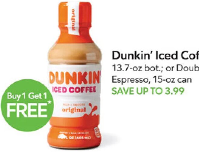 Dunkin' Iced Coffee