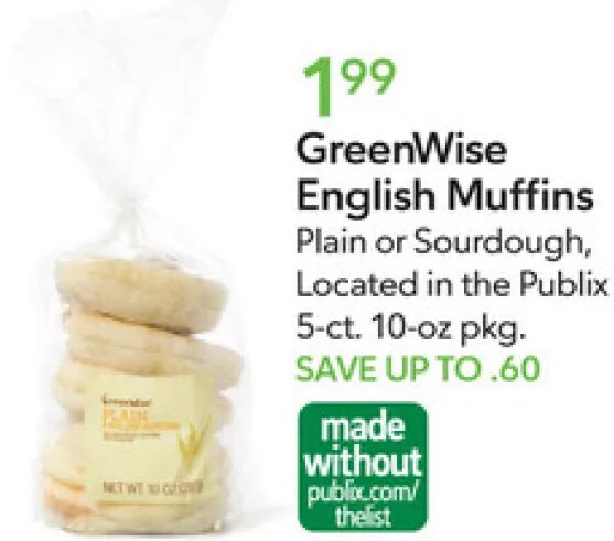 GreenWise English Muffins