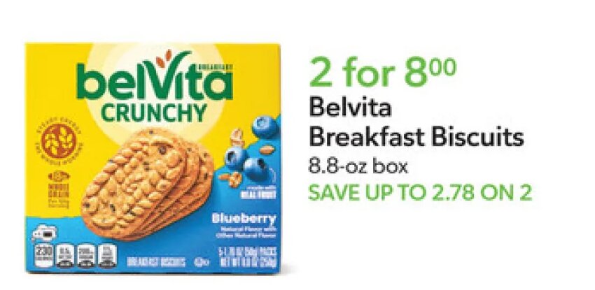 Belvita Crunchy Breakfast Biscuits