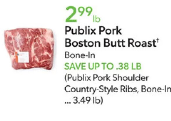 Publix Pork Boston Butt Roast at Publix
