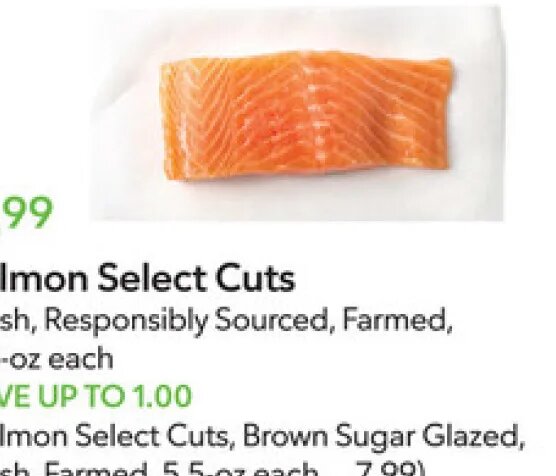 Salmon Select Cuts at Publix