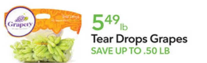 Tear Drops Grapes
