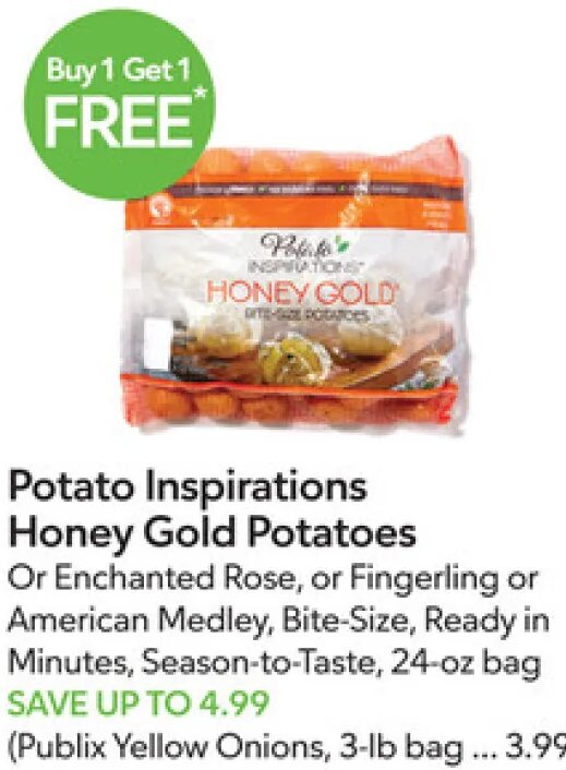 Potato Inspirations Honey Gold Potatoes