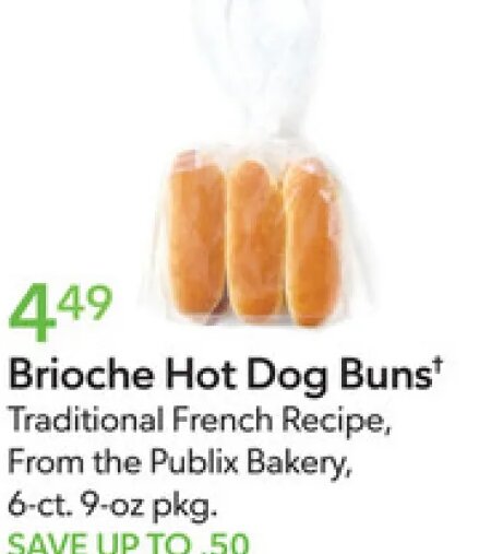 Brioche Hot Dog Buns