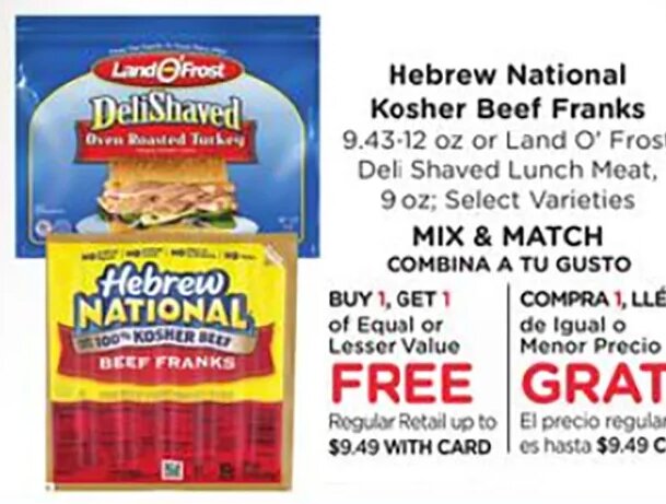 Hebrew National Kosher Beef Franks