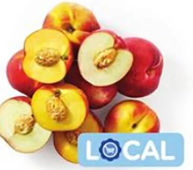 California Yellow or White Peaches or Nectarines