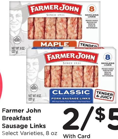 Farmer John Breakfast Sausage Links at Ralphs
