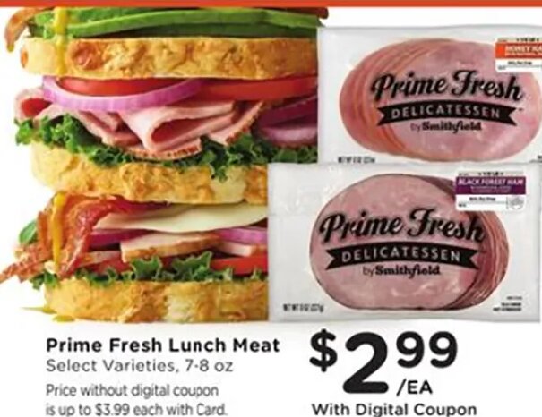 Prime Fresh Lunch Meat