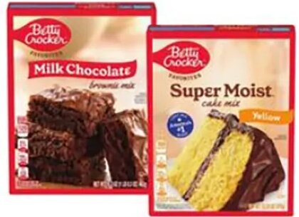 Betty Crocker Cake or Brownie Mix