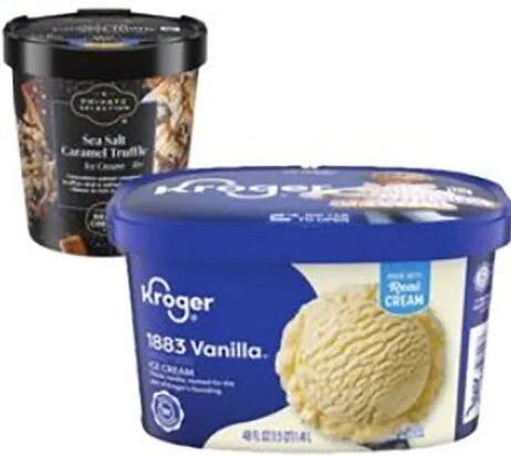 Kroger Ice Cream at Ralphs