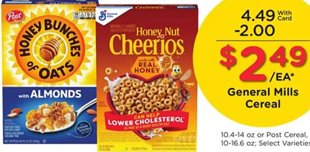 General Mills Cereal at Ralphs