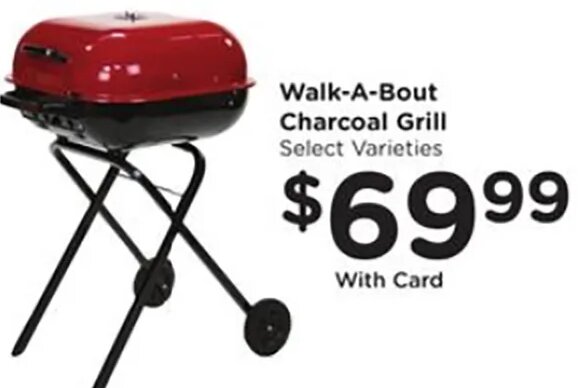 Walk-A-Bout Charcoal Grill