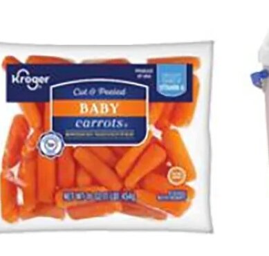Kroger Cut and Peeled Baby Carrots
