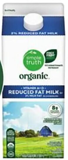 Simple Truth Organic Milk at Ralphs