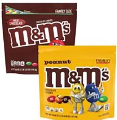 M&M's Family Size Candy at Ralphs