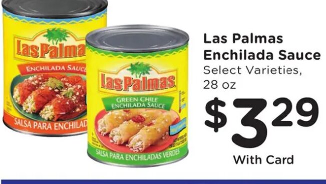 Las Palmas Enchilada Sauce
