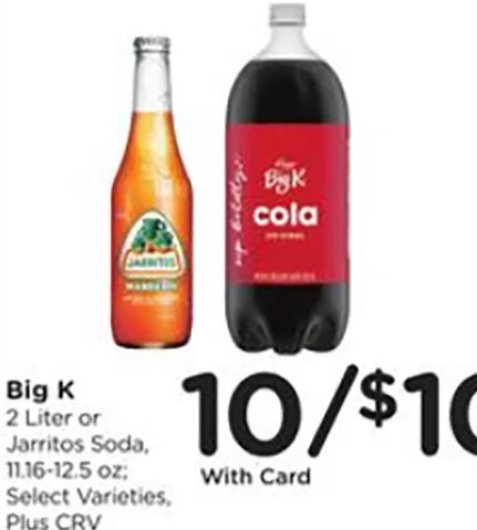 Big K / Jarritos Soda at Ralphs
