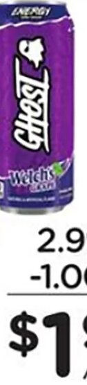 Ghost Energy Drink at Ralphs