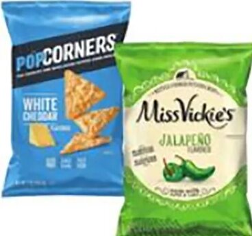 Miss Vickie's Potato Chips or Popcorns