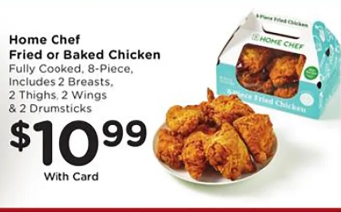 Home Chef Fried or Baked Chicken at Ralphs