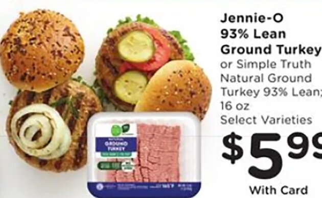 Jennie-O 93% Lean Ground Turkey at Ralphs