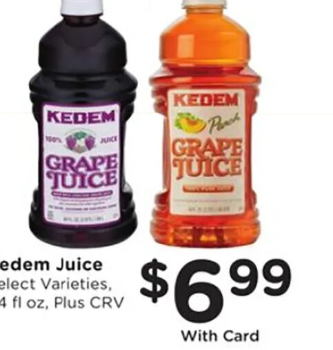 Kedem Juice at Ralphs