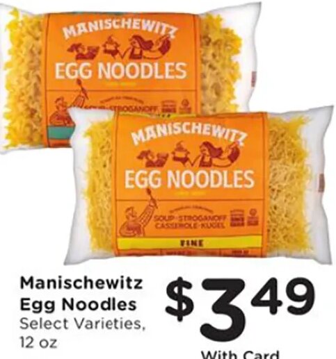 Manischewitz Egg Noodles at Ralphs