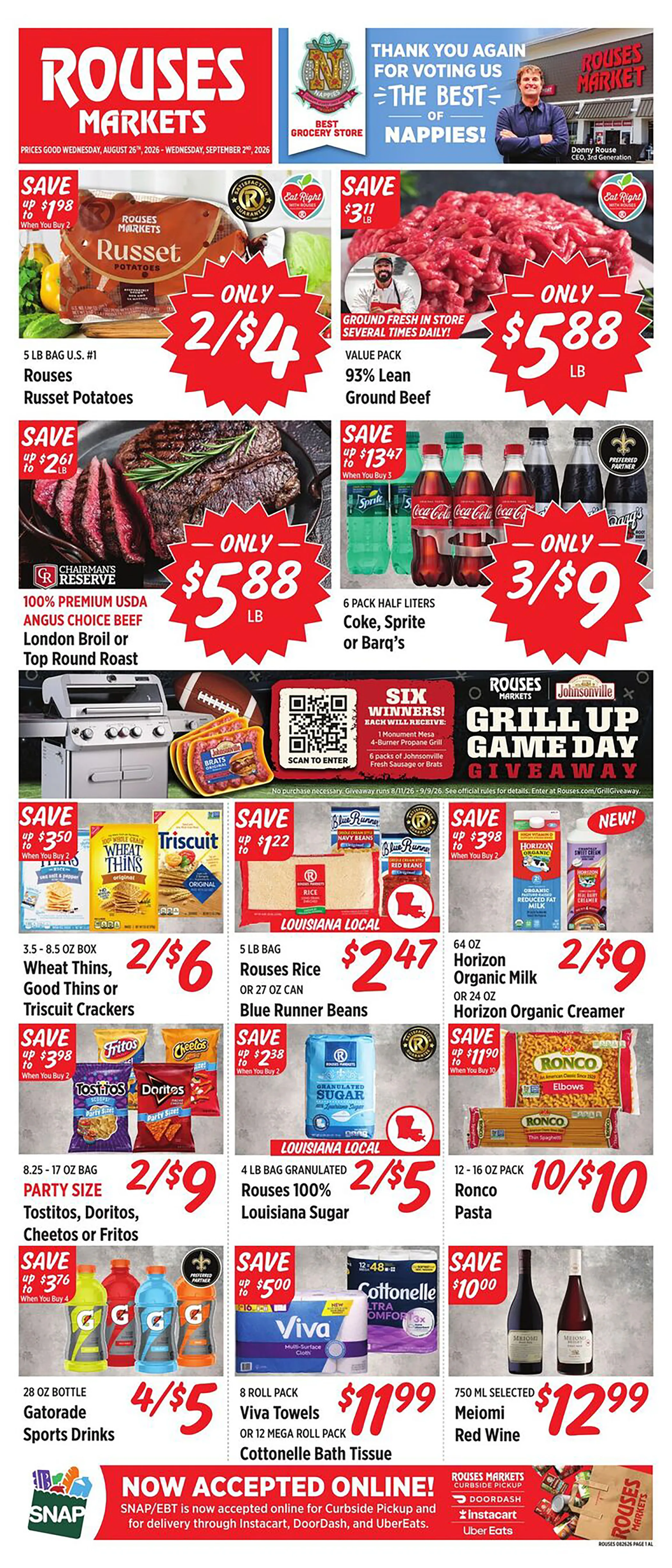 Rouses Weekly Ad Page 1