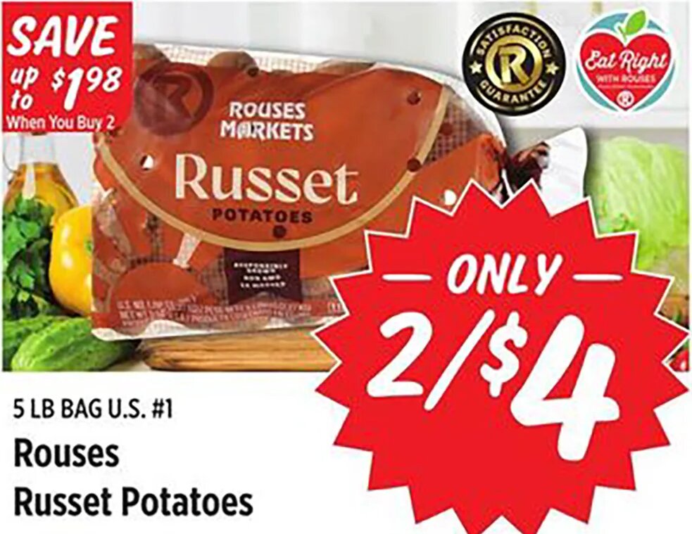 Rouses Russet Potatoes at Rouses