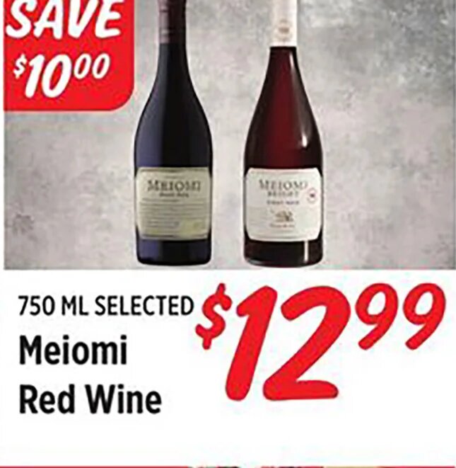 Meiomi Red Wine at Rouses